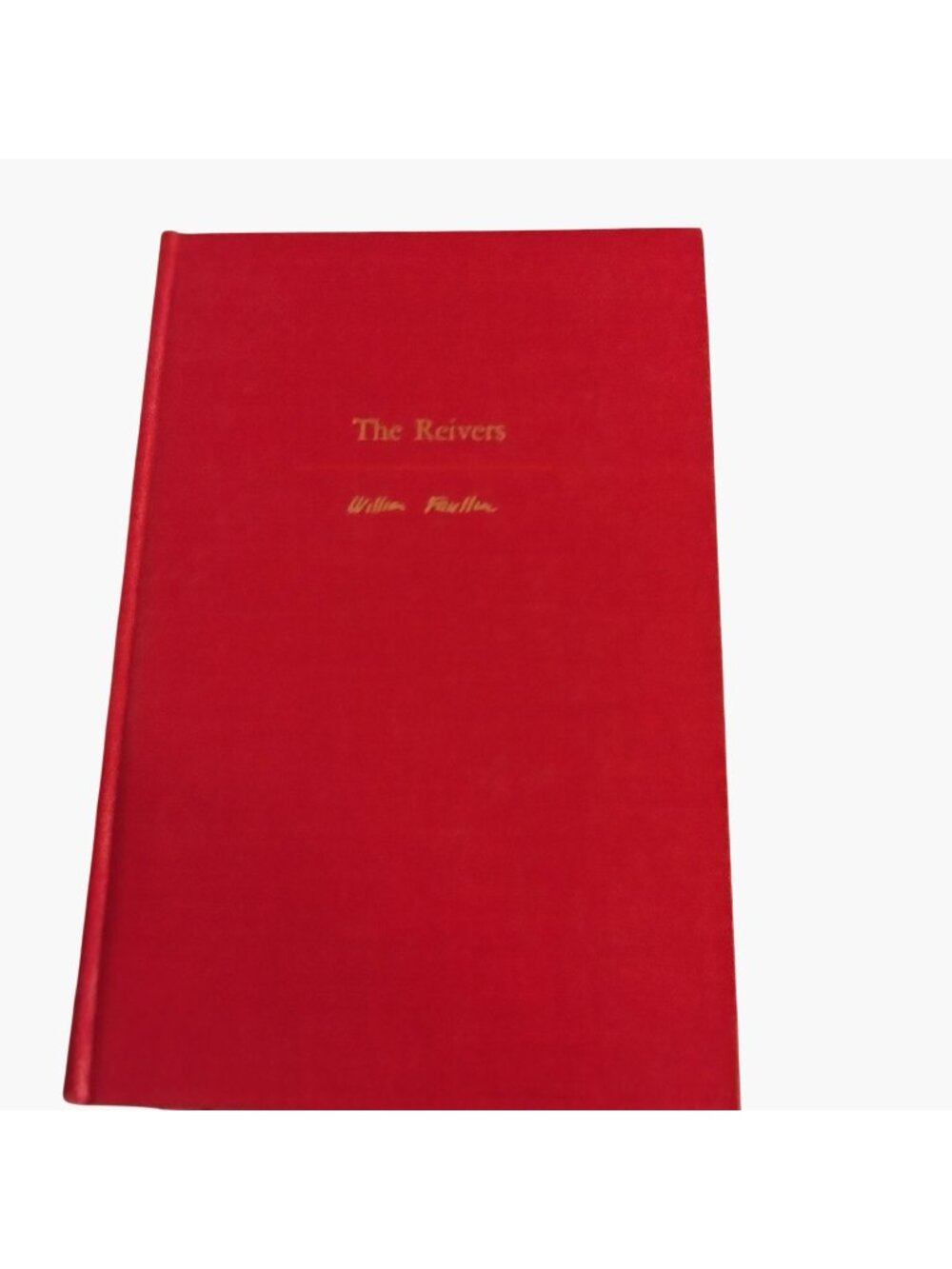 The Reivers By William Faulkner Random House Hardcover Red 1962 First Printing
